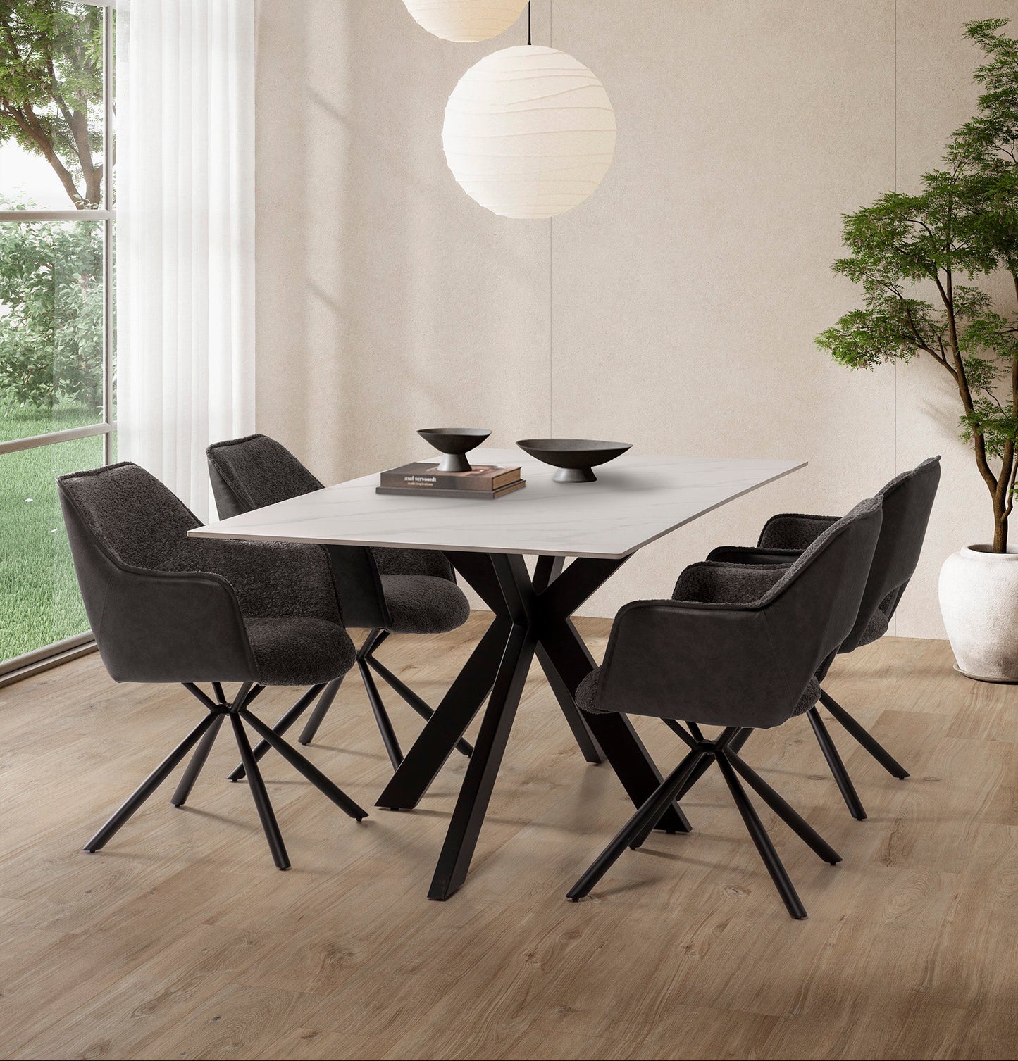 Mesa de Jantar Cerâmica BIMBA
