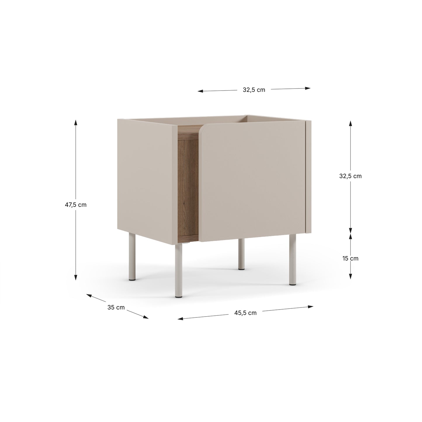 Mesa de Cabeceira Lucile