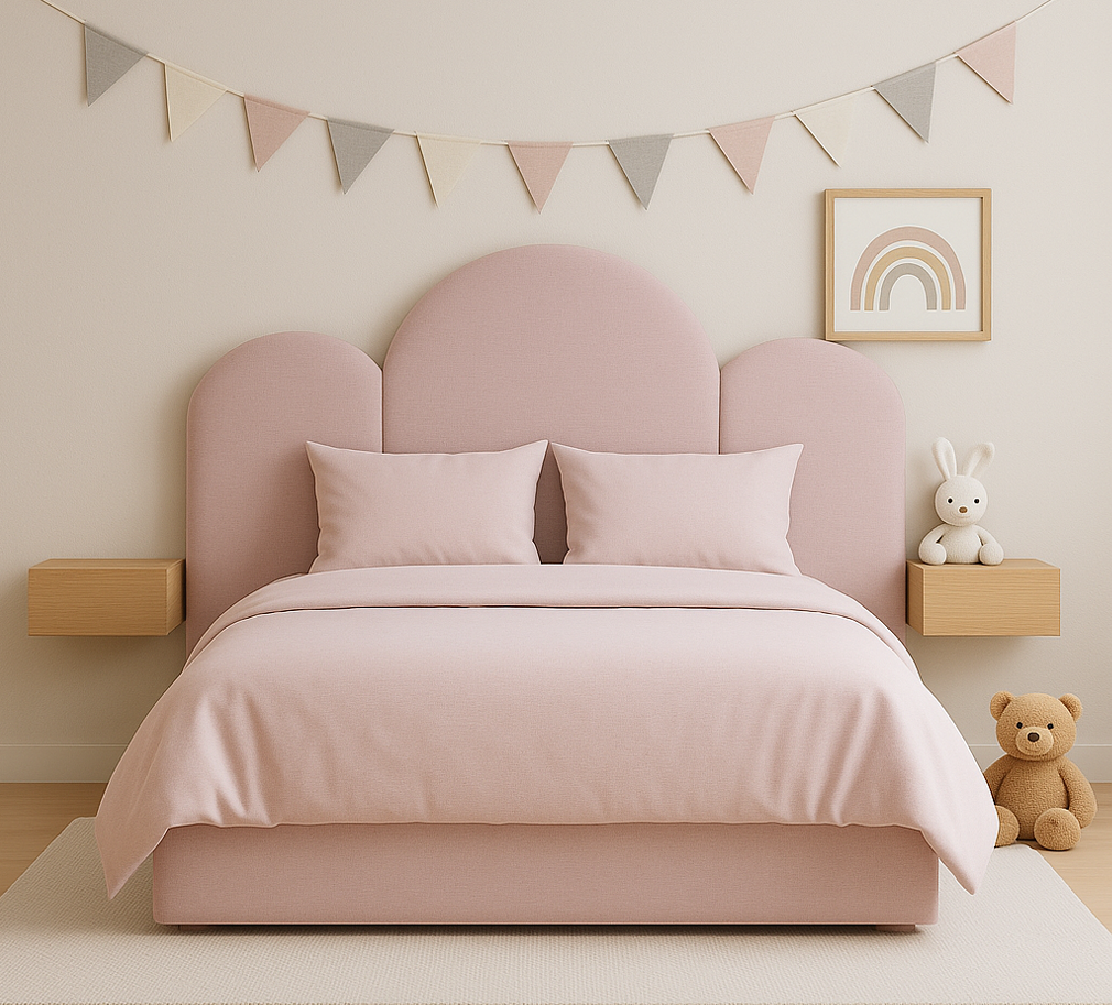 Cama Infantil Tamanho Casal Rosa