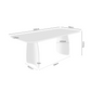 Mesa Fixa Kimberly Nogueira/Carvalho 200cm